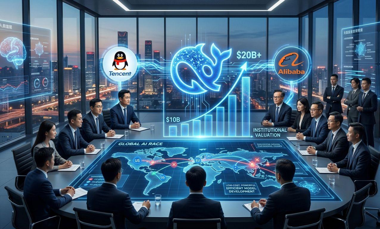 DeepSeek ለባለሀብቶችን አክሲዮን ለመሸጥ መነጋገር ጀመረ