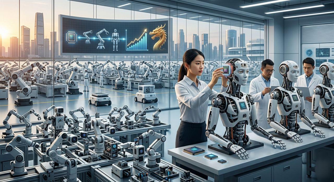 የቻይና የሮቦቲክስ አቅርቦት ሰንሰለት አዳዲስ ሀብቶችን እየፈጠረ ነው